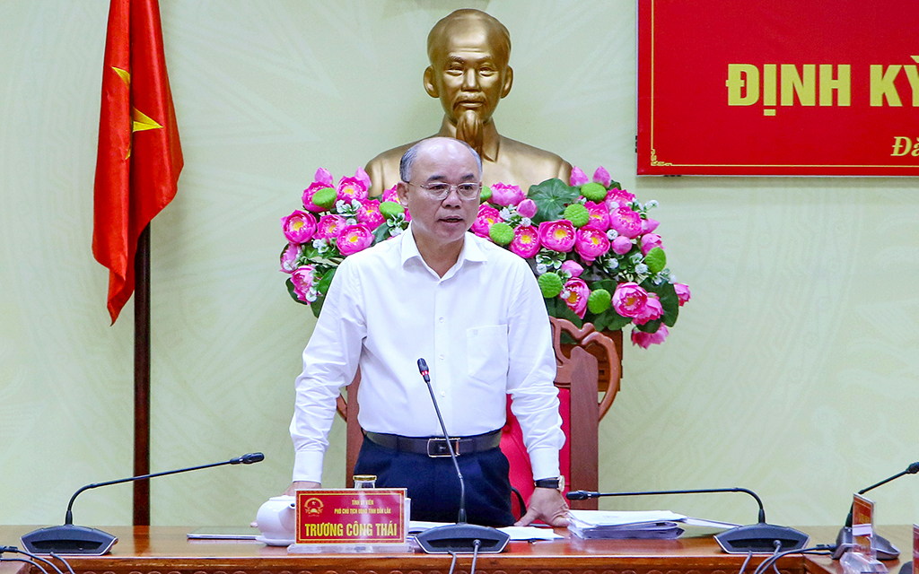 UBND tỉnh Đắk Lắk họp báo thường kỳ tháng 11/2025